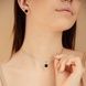 Серебряная подвеска Одисс с ониксом - без ланцюжка 47558 фото 2