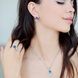 Серебряное кольцо Аква 10639 фото 3