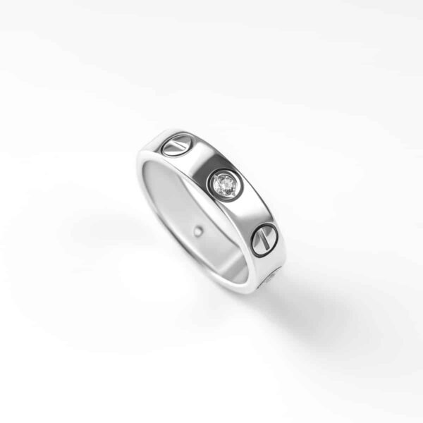 Серебряное кольцо Cartier Love