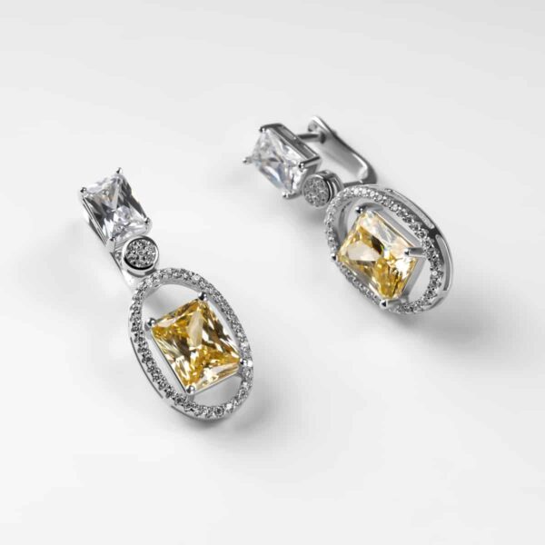 Серебряные серьги Шарлиз Серебряные серьги Шарлиз