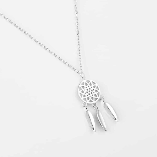 Серебряное колье Ловец снов