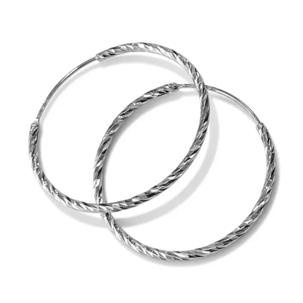 Сережки Конго з гранями 3.5см
