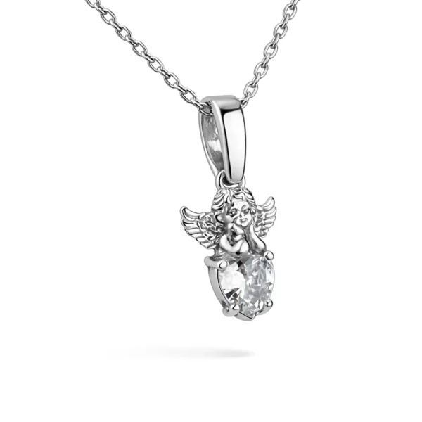 sribna_prykrasa_silva_jewelry_5332 Срібна підвіска Ангелик